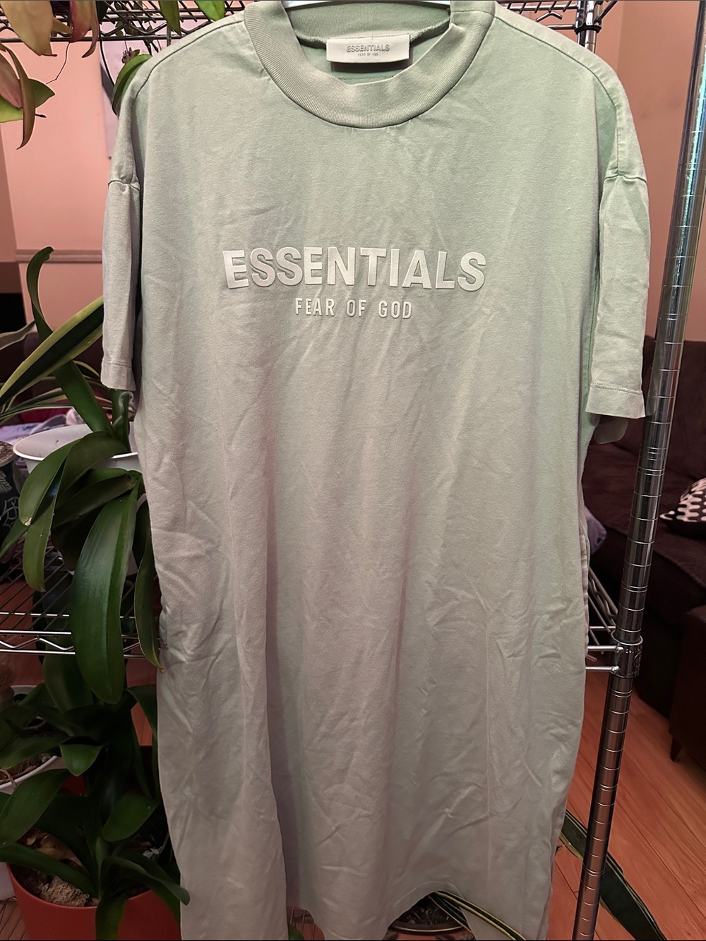 Essentials Fear of God Short-Sleeve T-Shirt - Mint